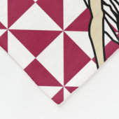 Tango Dancers Fleece Deken (Hoek)