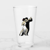 Tango Dancers Glas (Voorkant)