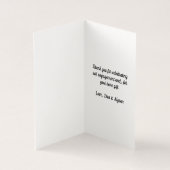 Tango Dancers Kaart (Binnen)