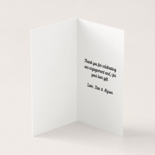 Tango Dancers Kaart (Binnen)