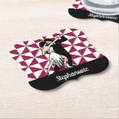 Tango Dancers Kartonnen Onderzetters (Gekanteld)