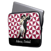 Tango Dancers Laptop Sleeve (Voorkant Links)