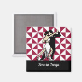 Tango Dancers Magneet (Voorkant / Achterkant)