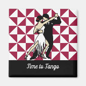 Tango Dancers Magneet (Voorkant)