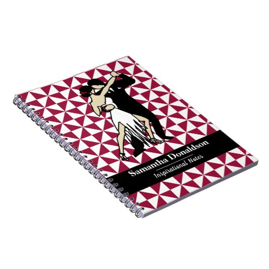 Tango Dancers Notitieboek (Rechterzijde)