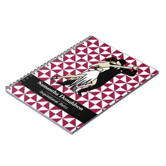 Tango Dancers Notitieboek (Linkerzijde)