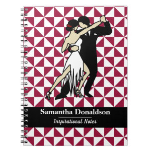 Tango Dancers Notitieboek