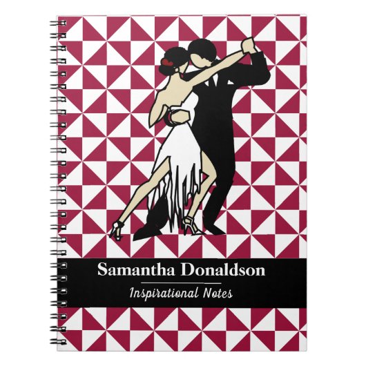 Tango Dancers Notitieboek (Voorkant)