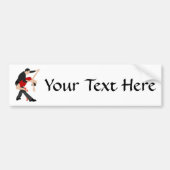 Tango Dancers (op maat) Bumpersticker (Voorkant)