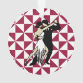 Tango Dancers Ornament (achterkant)