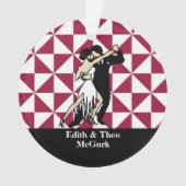 Tango Dancers Ornament (voorkant)