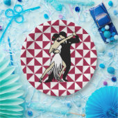 Tango Dancers Papieren Bordje (Feest)