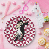 Tango Dancers Papieren Bordje (Feest)