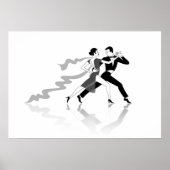 Tango Dancers Poster (Voorkant)