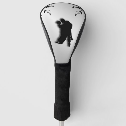 Tango Dancers Silhouette 1 Golfheadcover (Voorkant)