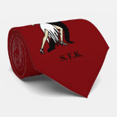 Tango Dancers Stropdas (Opgerold)