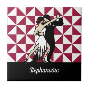 Tango Dancers Tegeltje
