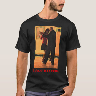 Tango Dancers zwart T-shirt