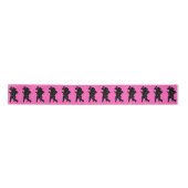 Tango DancersPink Ribbon - Kies kleuren Satijnen Lint (Voorkant)