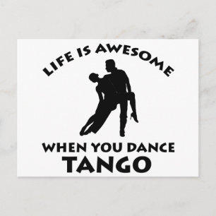 Tango dans Design Briefkaart