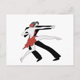 Tango/dans met mij briefkaart