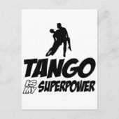 Tango-dansdesign Briefkaart (Voorkant)