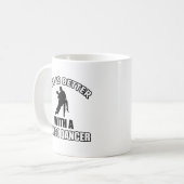 Tango-dansdesign Koffiemok (Voorkant links)