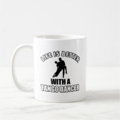 Tango-dansdesign Koffiemok (Links)