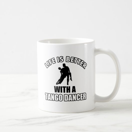 Tango-dansdesign Koffiemok (Rechts)