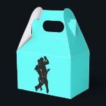 Tango Danser Koppel Favor Doos - Uw Kleur - Tekst Bedankdoosjes<br><div class="desc">Tango Koppel Gesigneerd Schilderij</div>