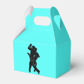 Tango Danser Koppel Favor Doos - Uw Kleur - Tekst Bedankdoosjes (Voorkant Zijde)