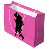 Tango-dansers cadeautas - Aangepaste kleuren (Voorkant Gekanteld)