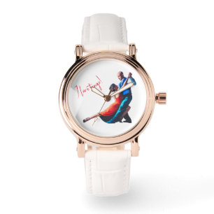 Tango dansers - hand schilderen horloge