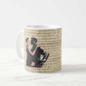 Tango-dansers Koffiemok (Voorkant links)