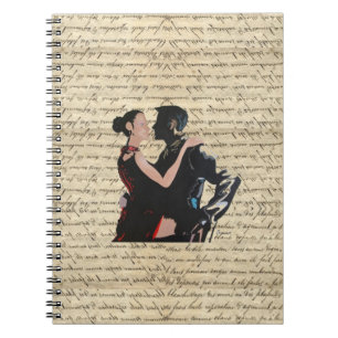Tango-dansers Notitieboek