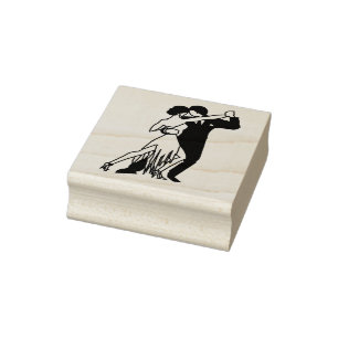 Tango dansers rubberstempel