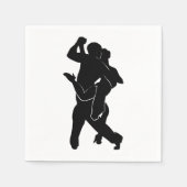 Tango-dansers Servetten (Voorkant)