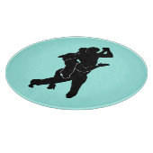 Tango Dansers Snijplank - Kies kleuren (Hoek)