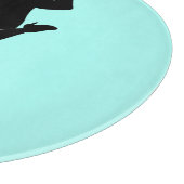 Tango Dansers Snijplank - Kies kleuren (Hoek)