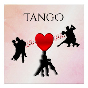 Tango Dansers Tangy Perfect Poster