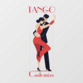 Tango Dansers Thunder_Cove Raamsticker (Vel)