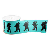 Tango Dansers Turquoise Lint - Kies kleur (Spoel)
