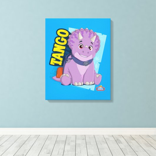 tango | Dino Ranch Canvas Afdruk (Insitu (Houten vloer))