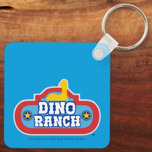 tango | Dino Ranch Sleutelhanger (Achterkant)