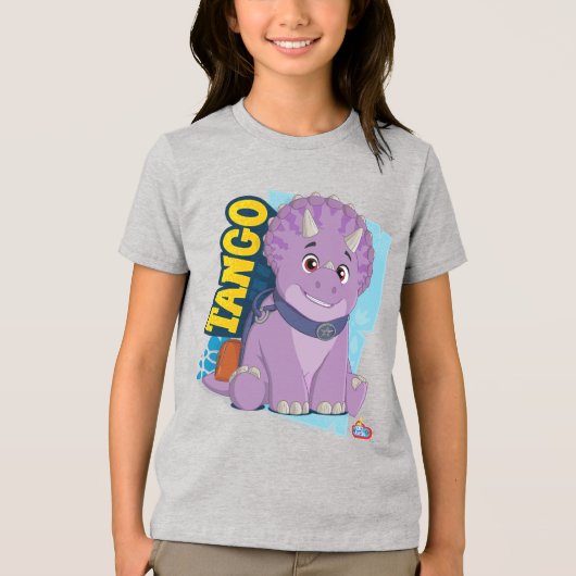 tango | Dino Ranch Tri-Blend Shirt (Voorkant)