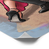 Tango – Dos almas, un compás. Dance Art Poster (Hoek)