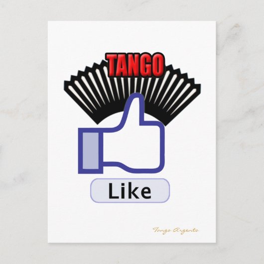 Tango FB Briefkaart (Voorkant)