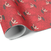 tango flamenco danspatroon cadeaupapier (Rol Hoek)
