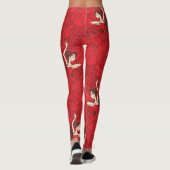 tango flamenco danspatroon leggings (Achterkant)