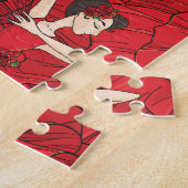 tango flamenco danspatroon legpuzzel (Zijkant)